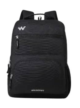 Drifter Laptop School College Backpack, 15L, 2 Main Compartments, 17 Inch Compatibility, SecureFit (Black)