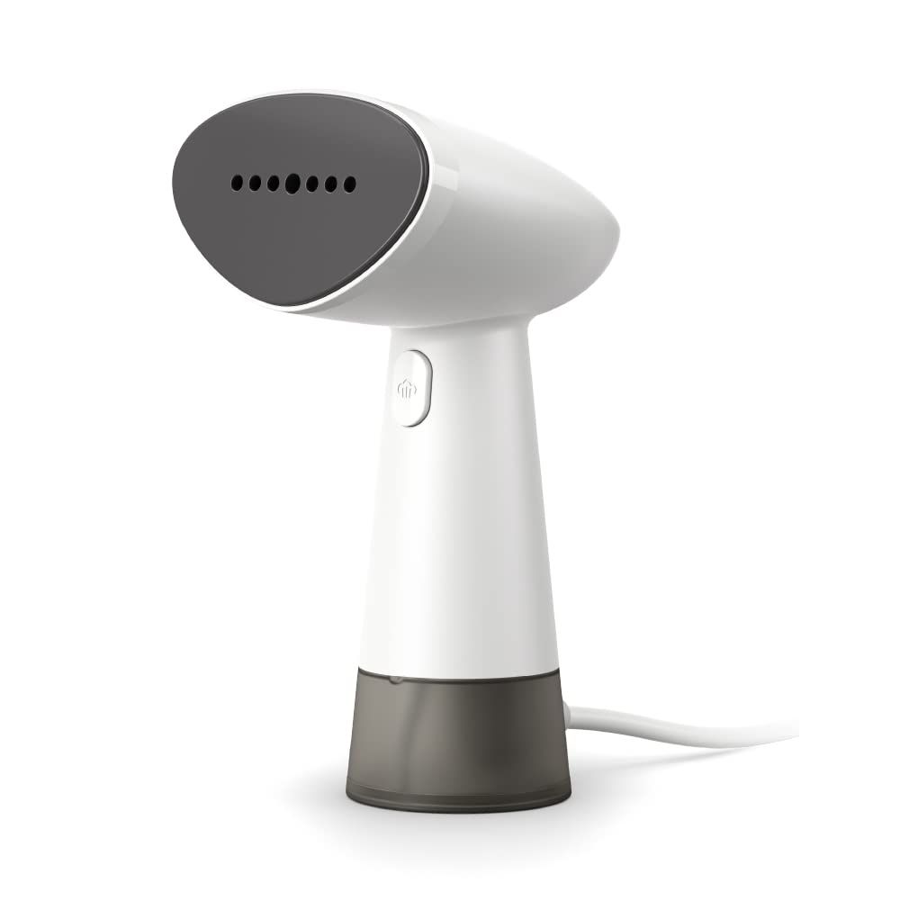 PHILIPS Handheld Garment Steamer Sth1010/10 - Compact, Convenient Vertical Steaming, 900 Watts Quick Heat Up, Up To 18G/Min Steam, Kills 99.9%* Bacteria PHILIPS Handheld Garment Steamer Sth1010/10 - Compact, Convenient Vertical Steaming, 900 Watts Quick