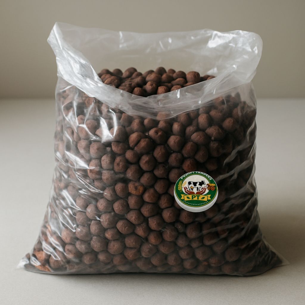 Pushpi Traders's black chana (kala chana) - dried chickpeas