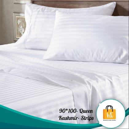 3001-Hometrade India-Standard King Size (90*108 Inches)-Buy Pure Cotton Jaipuri Printed Flat King Size Double Bedsheet With 2 Matching Pillow Cover 3001-Hometrade India-Standard King Size (90*108 Inches)-Buy Pure Cotton Jaipuri Printed Flat King Size Double Bedsheet With 2 Matching Pillow Cover
