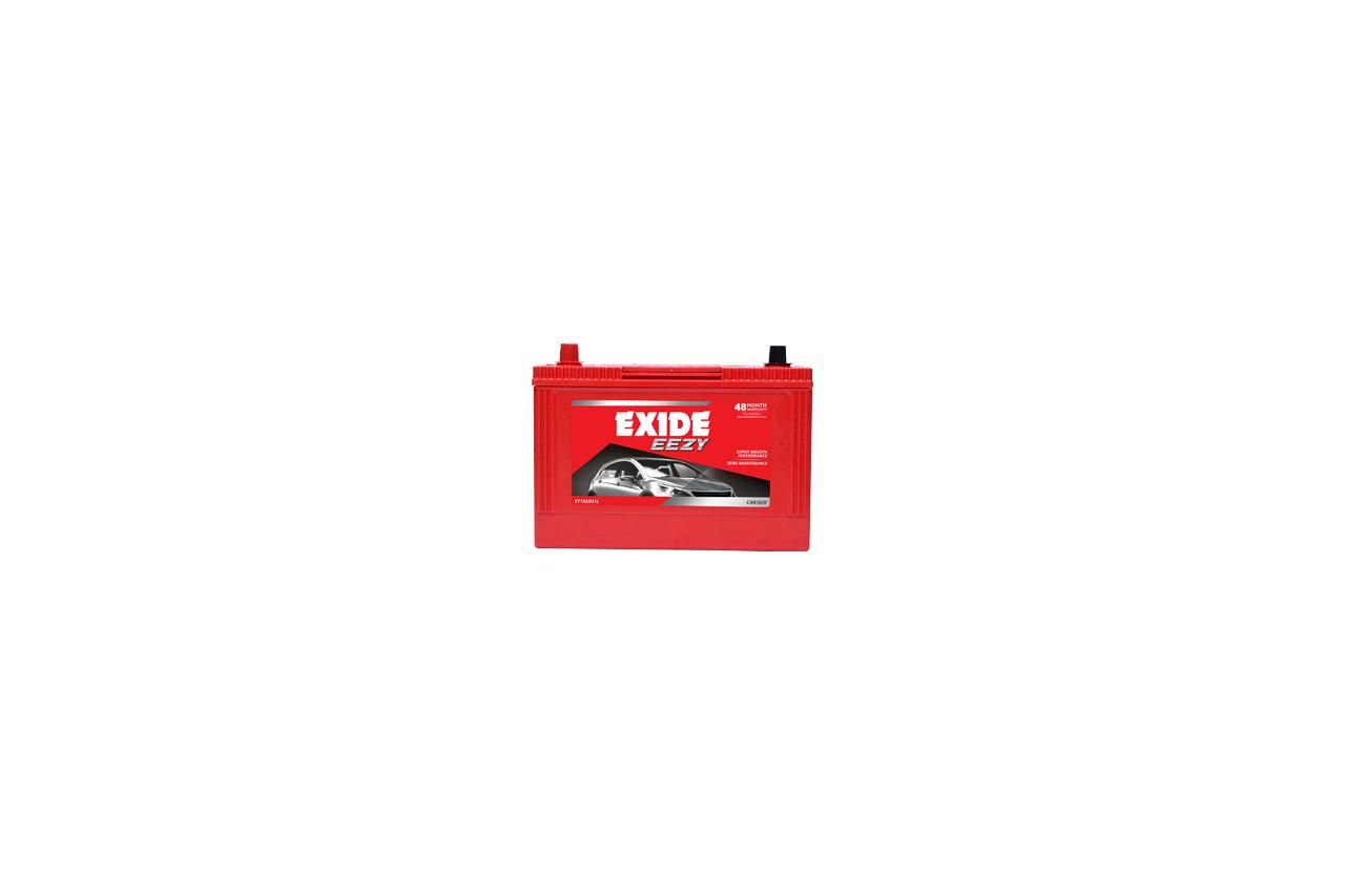 Exide Battery - 85 Ah  48 Months (24 M Free + 24 M Pro-rata) FEY0-EY105D31L