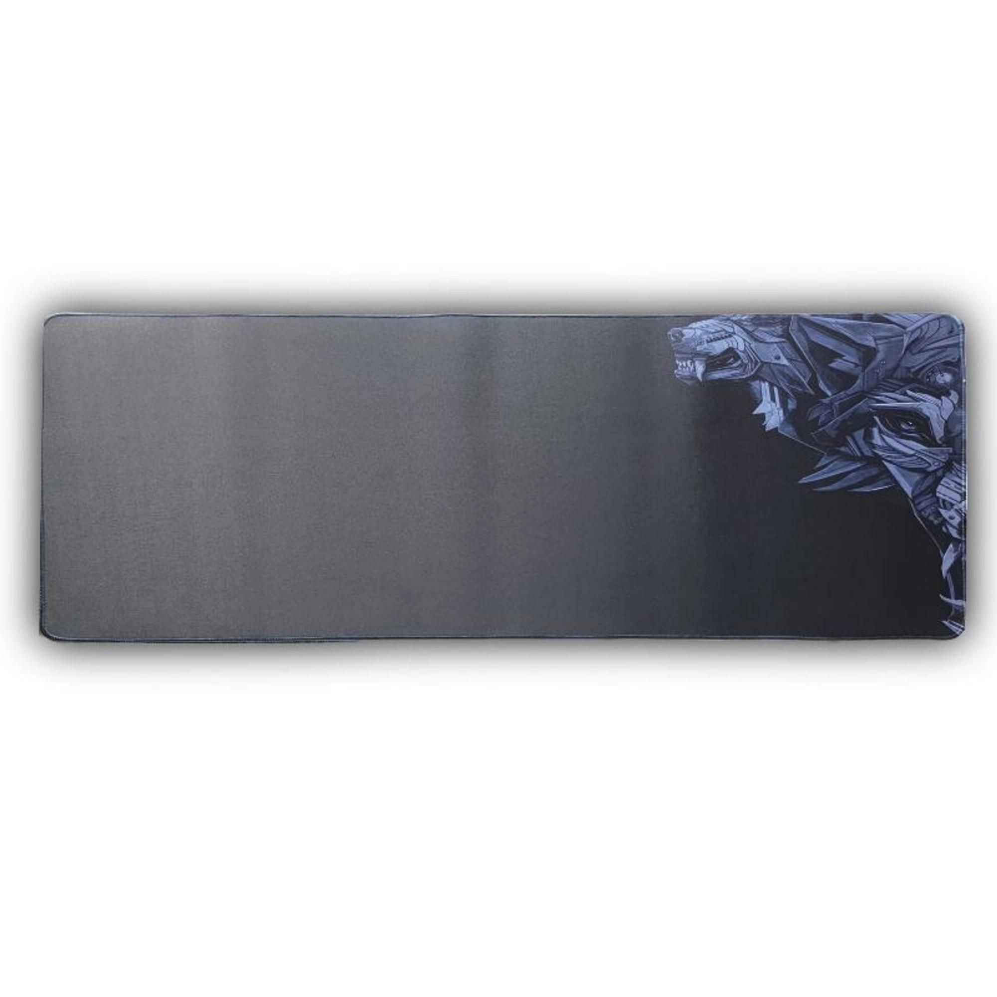 Gaming Mouse Pad for Laptop, Computer with Stitched Embroidery Edges and Water Resistance Coating | Natural Non Slippery Rubber Base Mousepad Desk Mat | 900x400 (mm)