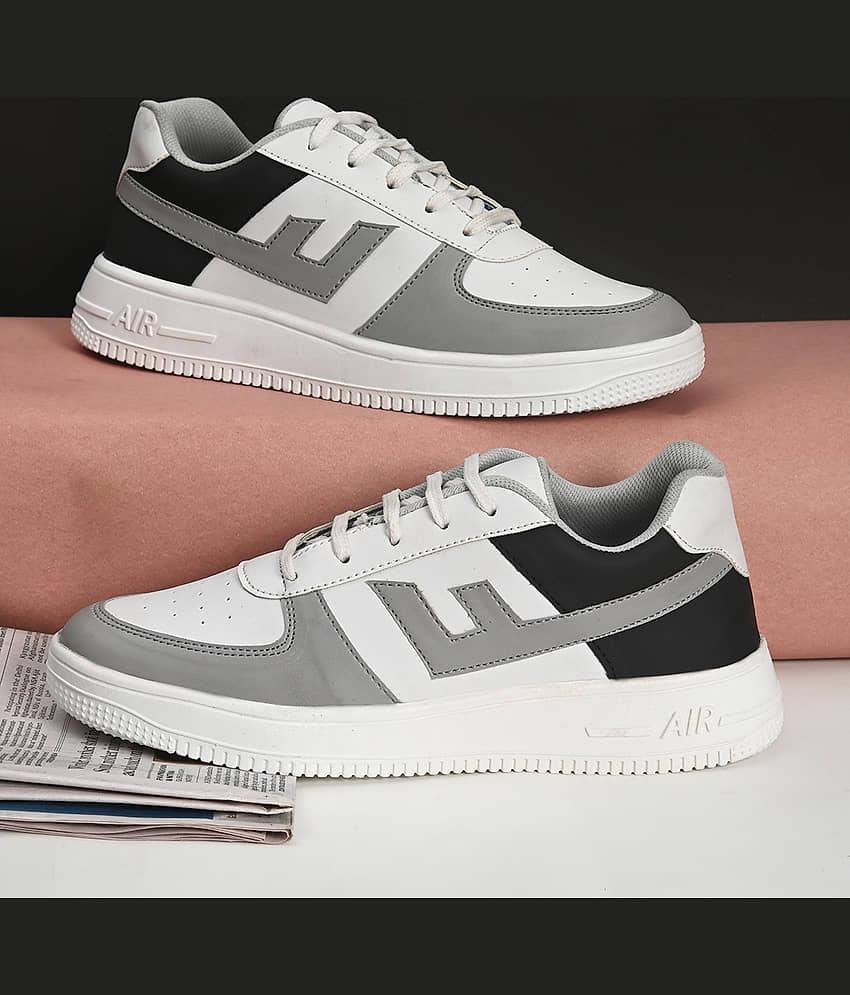 Fashion Victim - White Men's Sneakers