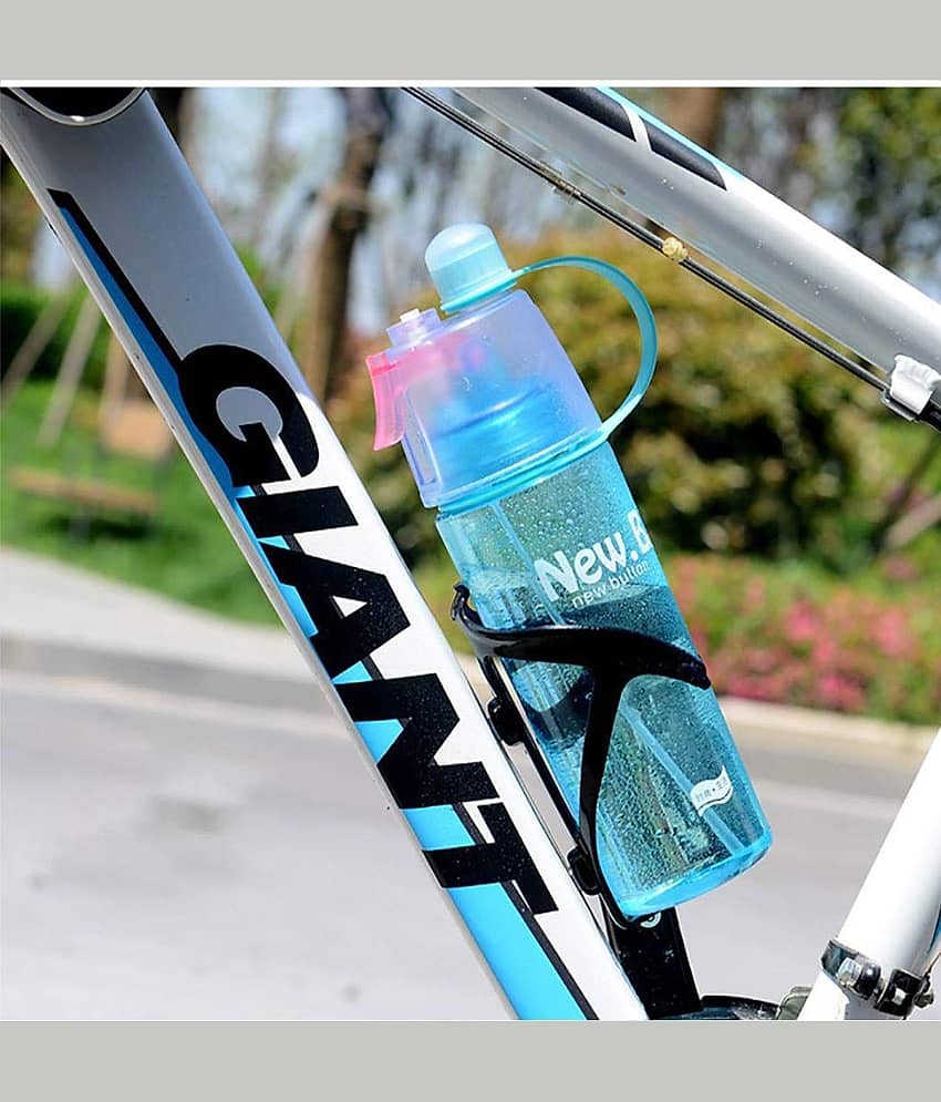 ZAKHEZA Spray Water Bottle Assorted 600 mL Plastic Water Bottle set of 1