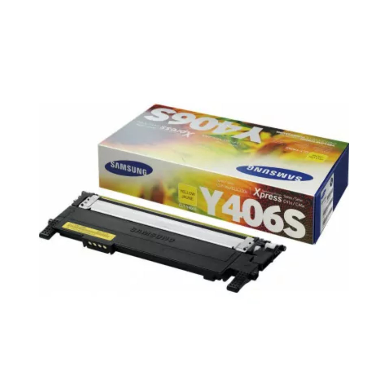 Samsung CLT-Y406S Yellow Original Toner Cartridge (SU462A)