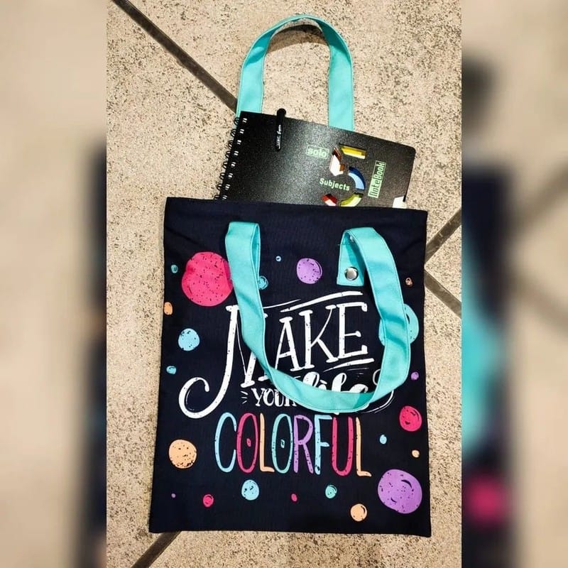 Plain Canvas Fashion Tote Bag