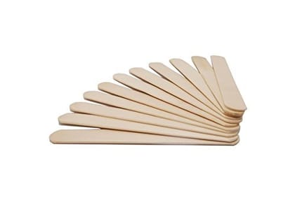 Wooden Waxing Spatula/Tongue Depression 50 Pcs Wooden Waxing Spatula/Tongue Depression 50 Pcs