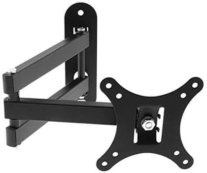Gadget Wagon 10-27 Inch LCD LED Monitor TV Wall Mount Bracket Flat Panel 10 Degrees Tilt Heavy Duty Gadget Wagon 10-27 Inch LCD LED Monitor TV Wall Mount Bracket Flat Panel 10 Degrees Tilt Heavy Duty - Black / 14 - 27 Inches