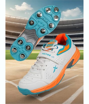 Vector X CKT-200 FULL SPIKES Multi Color Cricket Shoes
