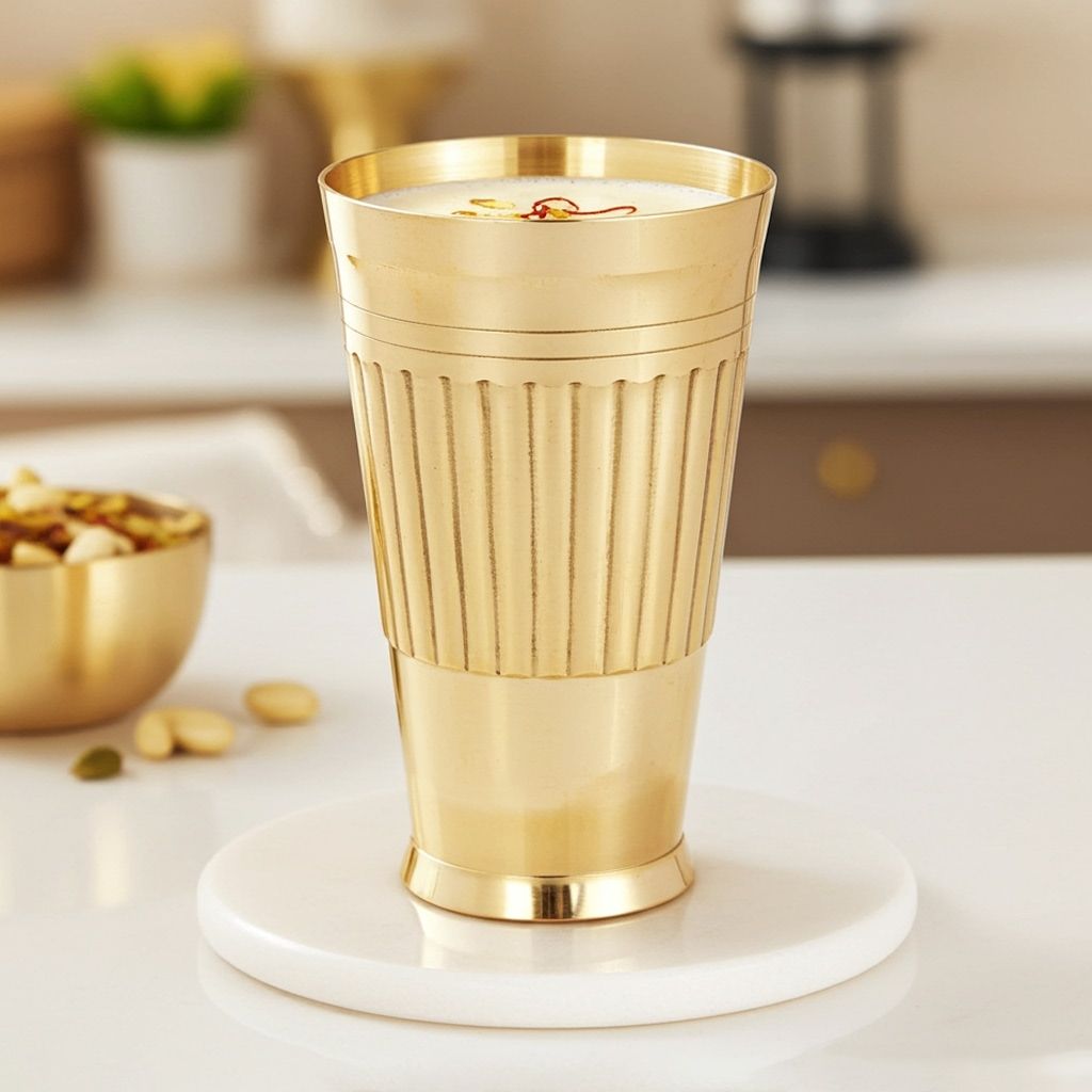 Brass Glass Salai No. 18, 400 Ml (BCMAS124 D)