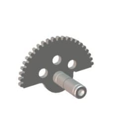 Hero Genuine Spindle Complete Kick Starter for Pleasure+ | Xoom | Destini 125 | Maestro Edge | Duet | Smooth Starting Mechanism | Precise OEM Fit | High Durability Build | Reliable Performance | Easy Installation - 28250AAL500S