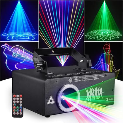 SPARKWORLD Animation Laser DJ Light Multicolor Stage Projector Light for Party, Wedding & Event Decoration | Colour: RGB Animation A003 SPARKWORLD Animation Laser DJ Light Multicolor Stage Projector Light for Party, Wedding & Event Decoration | Colour: RGB Animation A003