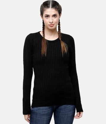 98 Degree North Cotton Black Pullovers - Single