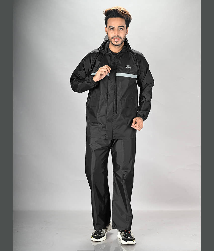 lux venus Black PVC Men's Rain Suit ( Pack of 1 )