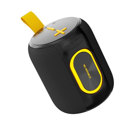 Nu Republic Sonicpop 2000 Wireless Speaker 16W Output, 6 Hrs Playtime, 66mm Dynamic Driver, Multi RGB Led Lights (Black) Nu Republic Sonicpop 2000 Wireless Speaker 16W Output, 6 Hrs Playtime, 66mm Dynamic Driver, Multi RGB Led Lights (Black) - Black