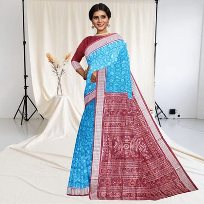 Special Ikat Sambalpuri Silk Saree