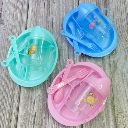 4 in 1 Kids Dinner Setassorted colour 4 in 1 Kids Dinner Setassorted colour