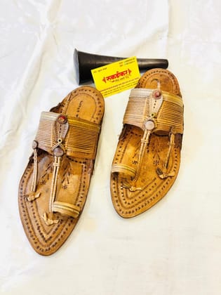 Aamdar Kapashi Kolhapuri Slippers