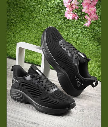 Action Breathable For Men Black Men's Sports Running Shoes