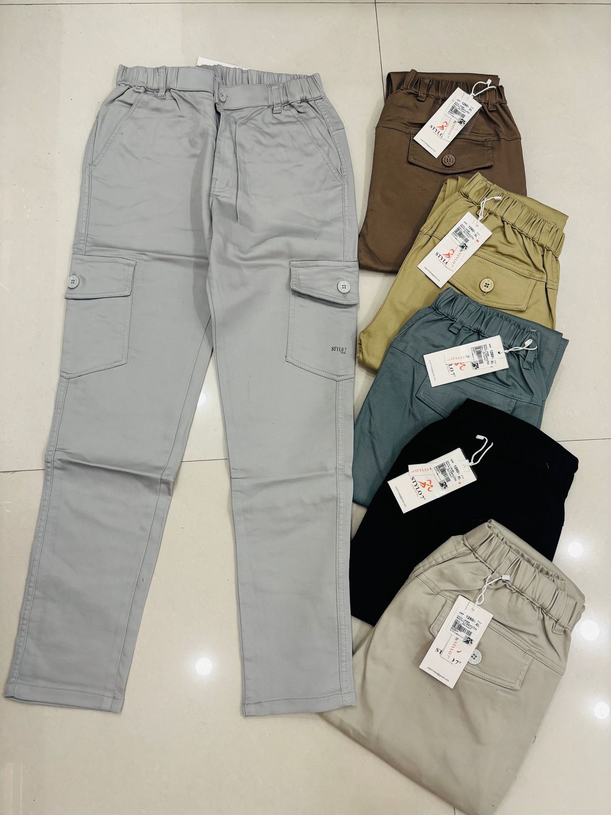 Stylo7 Premium 100 Percentage Soft Cotton Lower (Size - L)