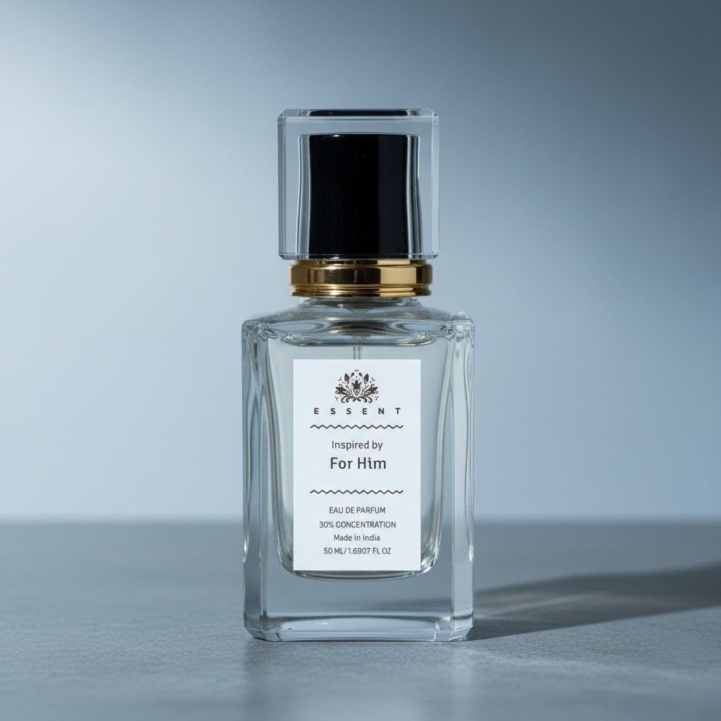 Essent Perfumes Zara For Him Eau de Parfum (EDP) – Fresh Citrus Woody Long Lasting Perfume – Men’s Fragrance