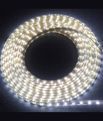 Estore White 4M LED Rope Light ( Pack of 1 )