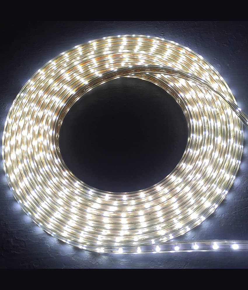 Estore White 4M LED Rope Light ( Pack of 1 )
