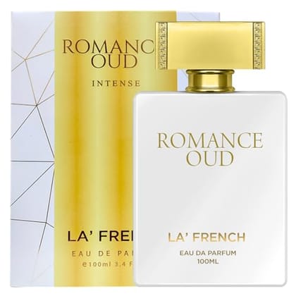 Romance Oud Perfume for Men 100ml | Long Lasting Oud Amber Fragrance | Premium Eau De Parfum for Men | Bold & Sensual Scent