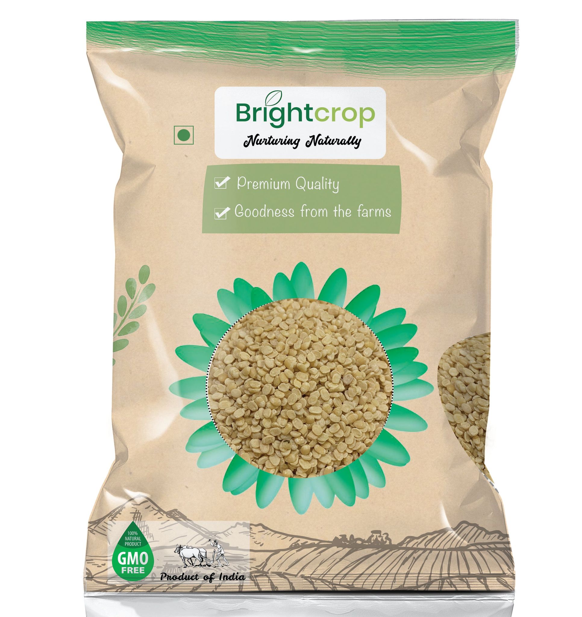 Moong Dal Dhuli | Yellow (Split) (1Kg Pack)