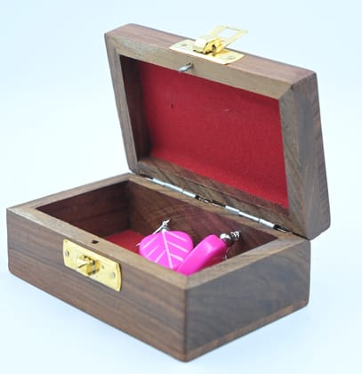 Mini Wooden Elephant Inlay Jewellery Box Mini Wooden Elephant Inlay Jewellery Box