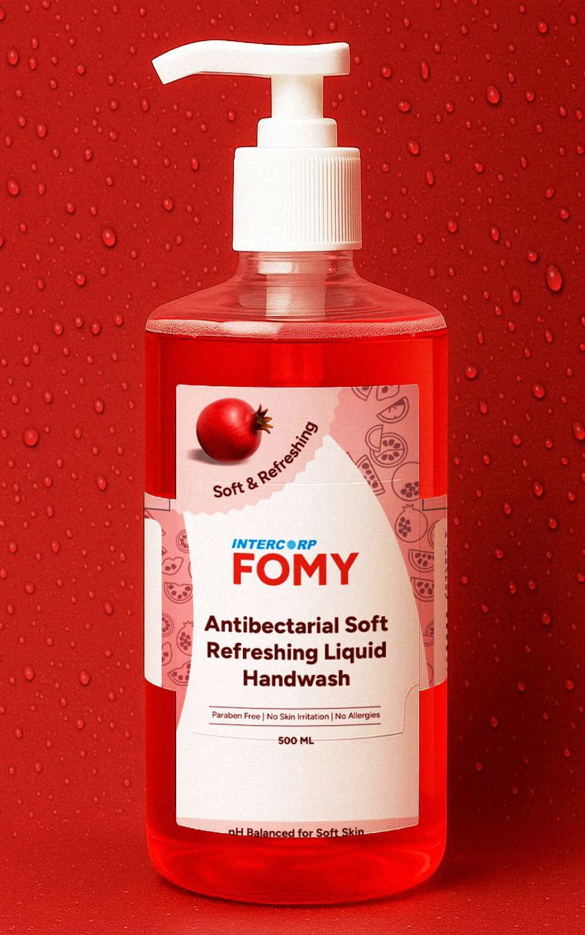 Intercorp Fomy Antibacterial Soft Refreshing Liquid Hand Wash - 500ml