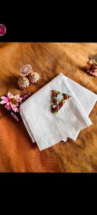 Alphabet Hankey Embroidery