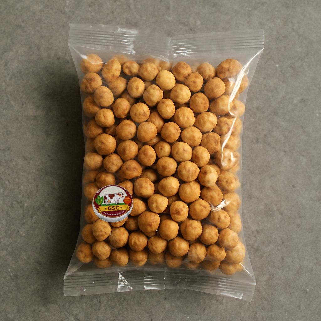 Geeta Shopping Center's roasted chana