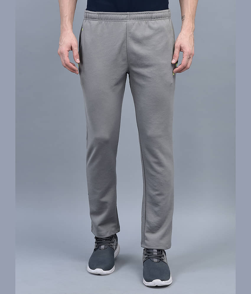 Force NXT - Grey Cotton Blend Men's Trackpants ( Pack of 1 )