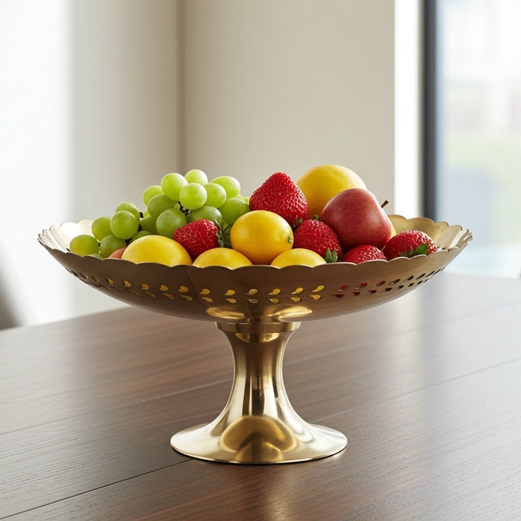 Brass Decorative Bowl (ZMAS508 J)