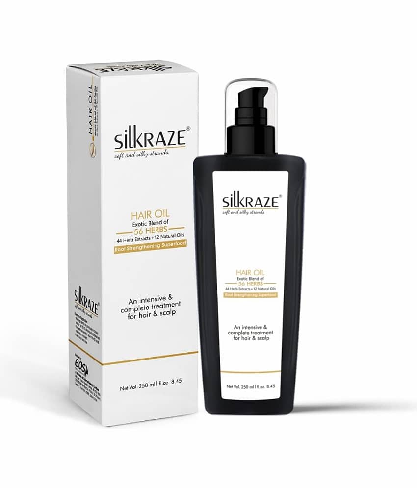 Silkraze 56 Herbs Hair Oil 250 Ml Pack of 1
