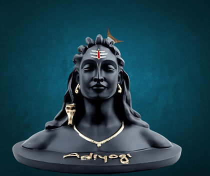 Adiyogi Statue - Lord Shiva Bust - Spiritual Home Decor Adiyogi Statue - Lord Shiva Bust - Spiritual Home Decor