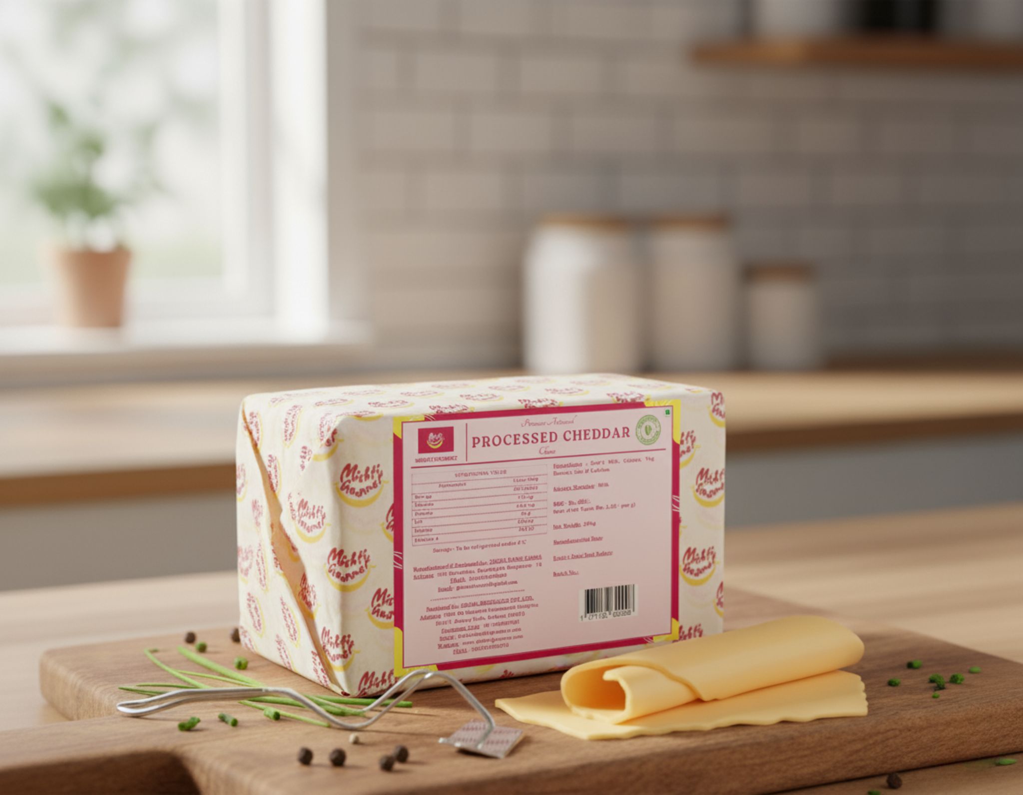 Mishti Gourmet Processed Cheddar 200g
