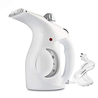HETVIN RZ-608 Steamer - 2 in 1 Plastic Electric Iron Portable Handheld Garment and Facial Steamer Brush and Fabric for Ironing Clothes Home and Travel HETVIN RZ-608 Steamer - 2 in 1 Plastic Electric Iron Portable Handheld Garment and Facial Steamer Brush