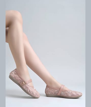 Shoetopia Gold Women's Casual Ballerinas