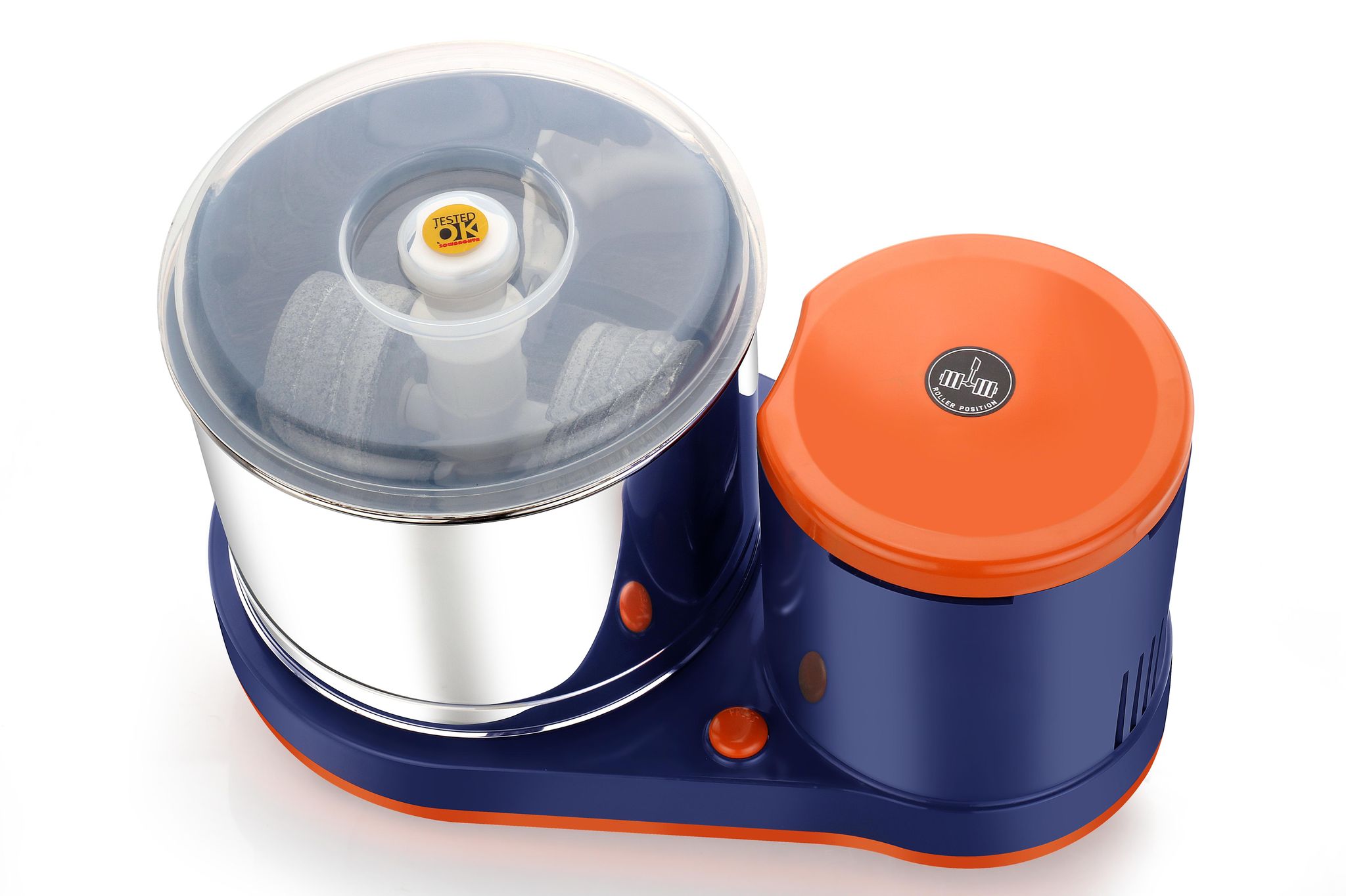 2 Lit Kaya Wet Grinder with Attachment - Blue