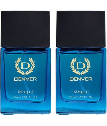 DENVER Mogul Perfume Premium & Long Lasting Eau de Parfum For Men 30 ml Each (Pack of 2)