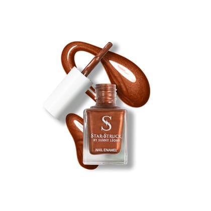 StarStruck by Sunny Leone - Bronze Beauty - Metallic Nail Polish | High-Impact Shine, Chip-Resistant & Quick Dry StarStruck by Sunny Leone - Bronze Beauty - Metallic Nail Polish | High-Impact Shine, Chip-Resistant & Quick Dry