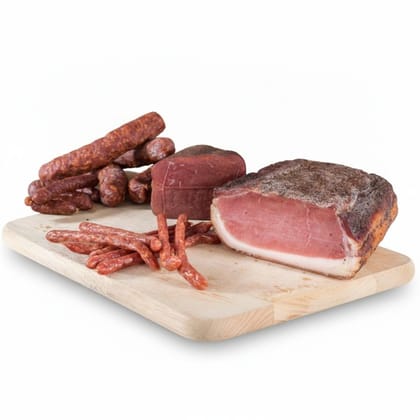 Artisanal Cured Meat and Sausage Charcuterie Selection - 30 kg - Assorted meat and sausage platter