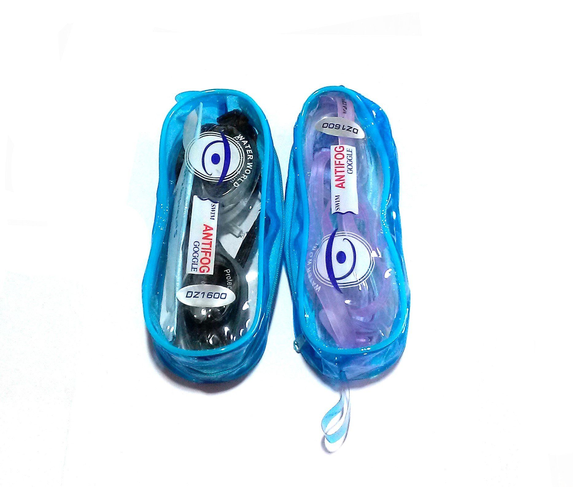 Nawani Anti Fog Swimming Glasses Size -15/4 cm (Combo Pack, Colors May Vary)