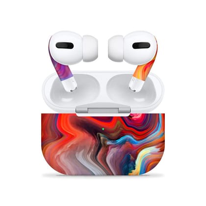 Airpods Pro Nature MultiColor Skin (only cover/ ) Airpods Pro Nature MultiColor Skin