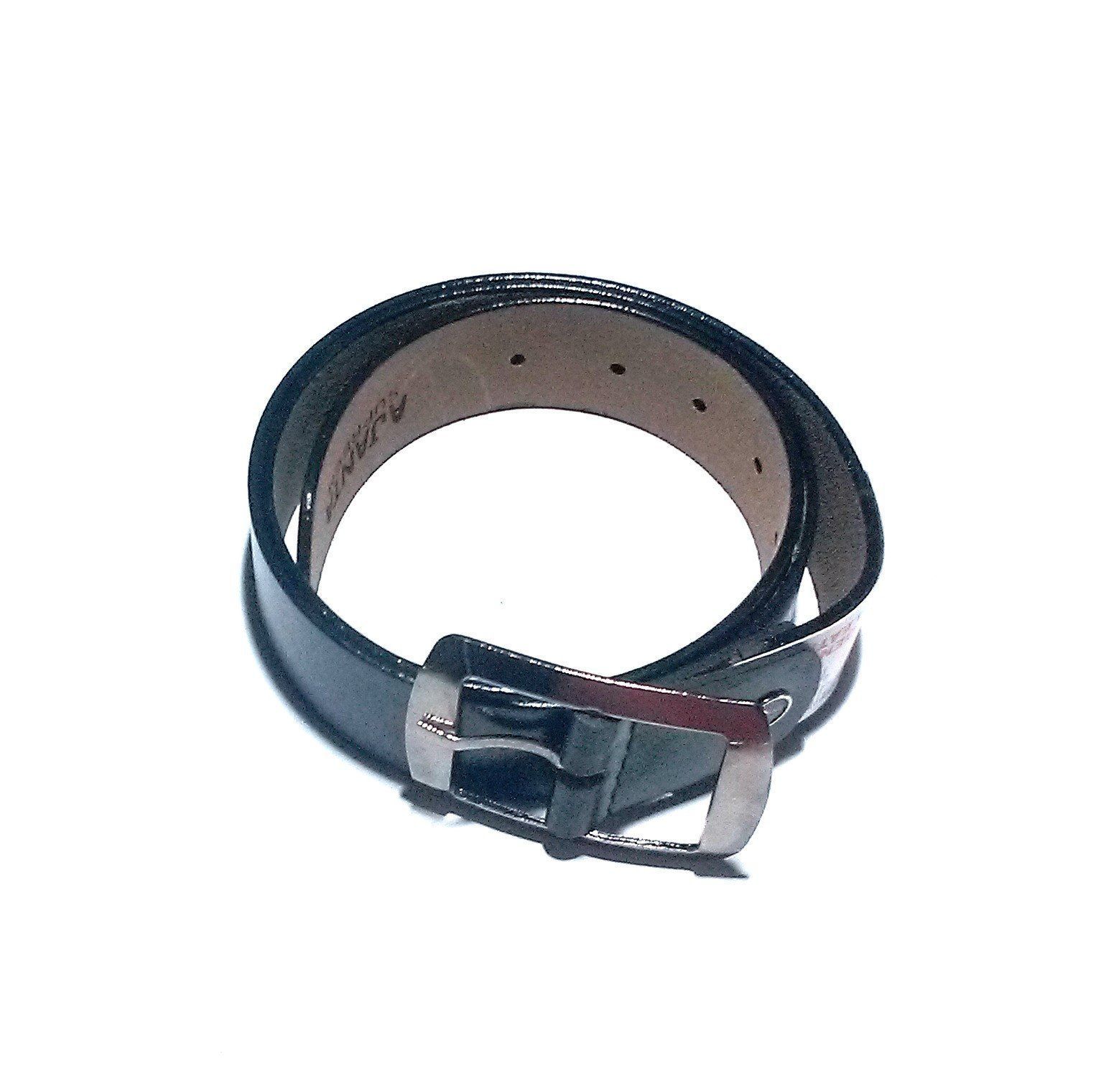 Nawani G Leather Black Belt for Men Formal wear, Size- 42/1.5 Inch. Medium Size