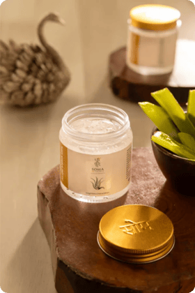 Soma Naturals Aloe Vera Gel Face and Hair Moisturizer