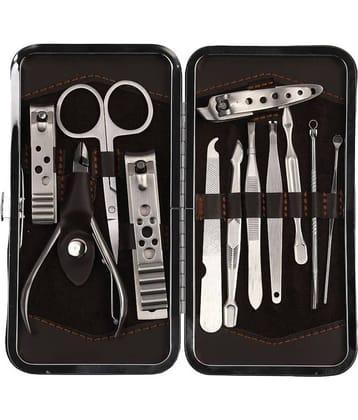 FOK Handy Tool Set Manicure & Pedicure Kit 12 Pcs