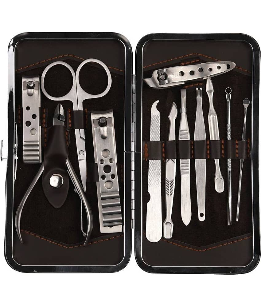 FOK Handy Tool Set Manicure & Pedicure Kit 12 Pcs